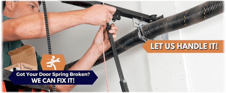 Broken Garage Door Spring San Francisco CA